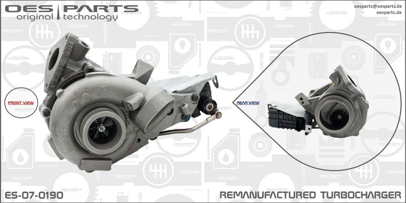 OES PARTS Kompressor,ülelaadimine ES-07-0190